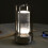 Veilleuse en cristal argentée, petite, rechargeable par USB 4