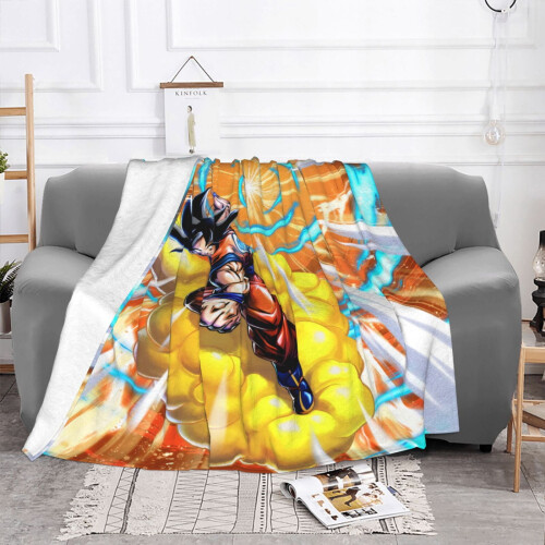 Super měkká fleecová deka Dragon Ball 80" x 60" 2