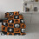 Halloween Throw Blanket Orange Buffalo Check 50x60in 4