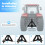 Trailer Hitch with 2" Receiver 3 Point Tractor Drawbar Hitch Adapter 5