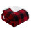 Kerstdeken van flanel en polyester, dubbelzijdig. 2