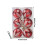 Black Ball Ornaments Irregular Shape 12 pcs 3