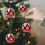 Black Ball Ornaments Irregular Shape 12 pcs 4