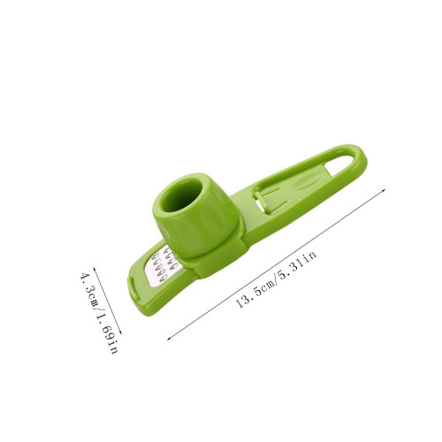 Presse-ail en acier inoxydable (3 pièces) 2