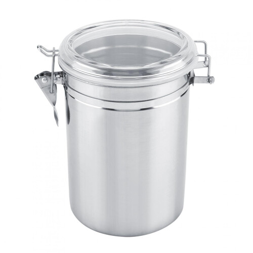 Recipiente de acero inoxidable al vacío para café, 1 litro. 1