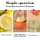 Manual Mini Citrus Juicer for Lemon Lime Orange Portable 6