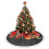 Jupe de sapin de Noël en dentelle à franges 76 cm 4