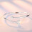 S999 Silver Lucky Clover Bracelet 25g 5