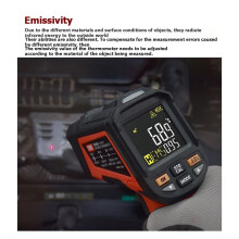 TASI Handheld Infrared Thermometer Industrial Temperature Tester Professional Temperature Meter TA603A(-32-1080)