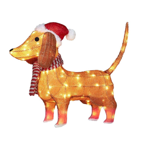 Glowing Dog Garden Light Dachshund 1 Pack