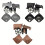 Suitcase Replacement Wheels Universal Spinner Swivel Set 4
