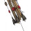 Tuulikello Bronze4Tubes5Bells Puutarhakoriste 2