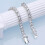 Moissanit-Armband, funkelnd, 1 Stück 5