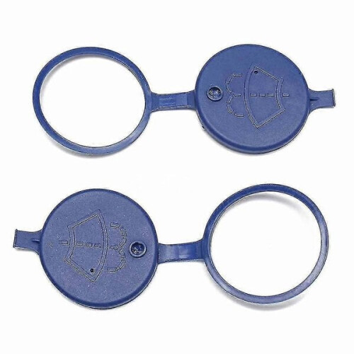 2 Pcs Windshield Wiper Washer Fluid Reservoir Tank Cap
