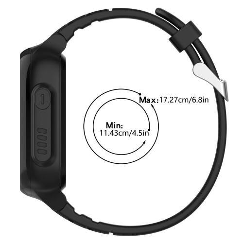 Silikonarmband för X5Play Smartwatch Quick Release 1
