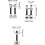 2-way adjustable spring spacer 4 pcs mini spring set 1