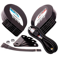 12V car horn dual tone waterproof with relay