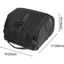 Taktische Helmtasche mit MoLLE-System, 28 x 23 x 15 cm