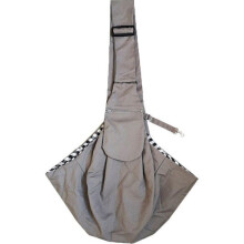 Bolsa frontal conectável SZYKD Palukas, ajustável para cães.