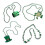 stuks Saint Patrick's Day-kettingen PHRL40029 1
