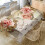 Mantel rectangular Primeval3D con estampado floral (1 pieza) 2