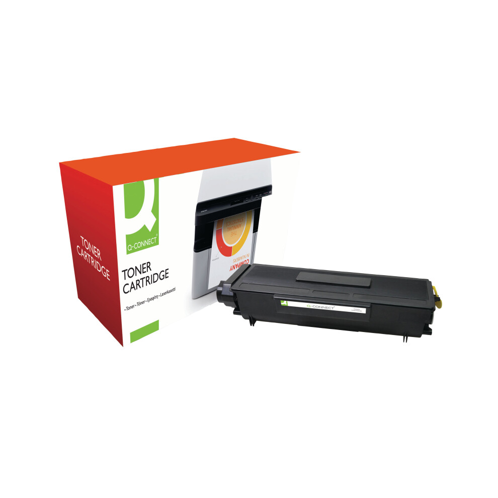 Q-Connect Brother Tn-3170 Compatible Toner Cartridge High Yield Tn3170-Comp Black 5021839006129