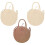 Babyschale mit Saugfunktion, hellbraun + beige 1