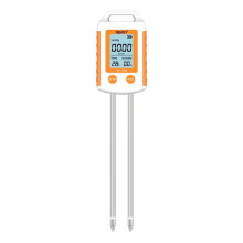 YIERYI 6 in 1 Soil Tester Nutrient Meter Digital Soil Fertility Humidity Temperature PH Monitor for Garden Farm Greenhouse