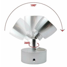 2024 2Pcs Dc 12V 3W 6000K Cool White Led Spot Reading Light Rv