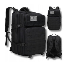 Taktischer Rucksack Omna, 45 l, schwarz