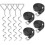 Trampolines, Trampoline attachment set, 4 spiral trampoline attachment e 1