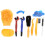 9pcs bicycle chain cleaner Clean Machine brushes for bicycle cleaning 1
