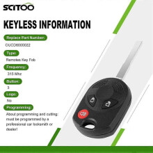High Quality Brand New Oucd6000022 Flip Key Keyless