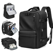 Erweiterbarer Airbag-Rucksack für Herren, 16 Zoll, wasserdicht, tragbar