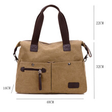 Damen-Schultertaschen aus Canvas