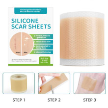 (5m) Silicone scar patches, self-adhesive waterproof scar care patches, silicone scar repair patches