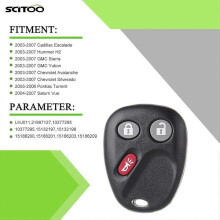 High Quality Brand New 2X Keyless Car Remote Control