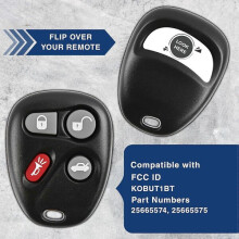 1999 2000 2001 2002 2003 2004 2005 Buick Cadillac Key Fob Replacement