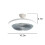 Ventilatore da soffitto con luce integrata e attacco E27 3