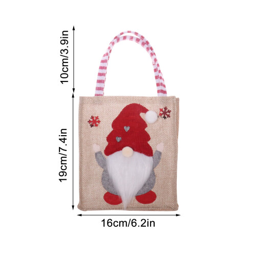 Muñeca de patchwork de lino para interiores y exteriores 2