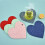 Silicone Heat-Resistant Placemat Heart-Shaped 4-Pack 4