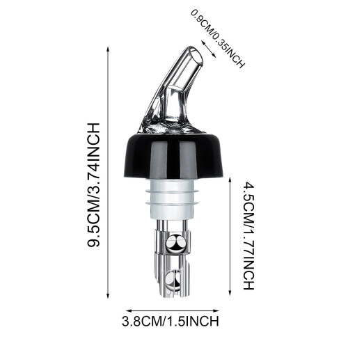 Flaschenstampfer Messbecher 1oz 5 Stück 2