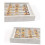 Δίσκος επίδειξης κοσμημάτων Velvet 50-slot box αποθήκευσης 4