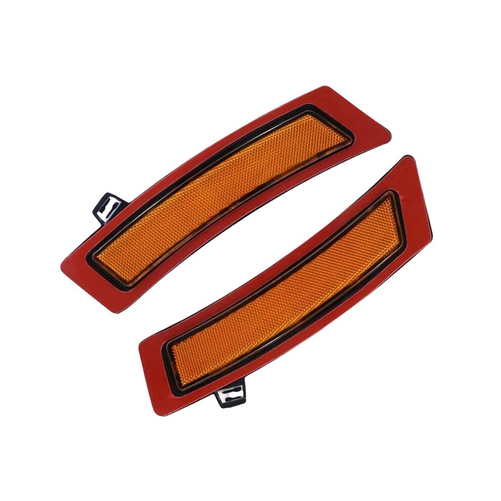 63147274432, 63147274433 Lens Front Bumper Side Reflector Lamps For E70 X5 Lci 2011-2013 Amber 4713527119280