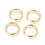 304 Σκουλαρίκια Huggie Hoop από ανοξείδωτο ατσάλι 17x2.5mm 2