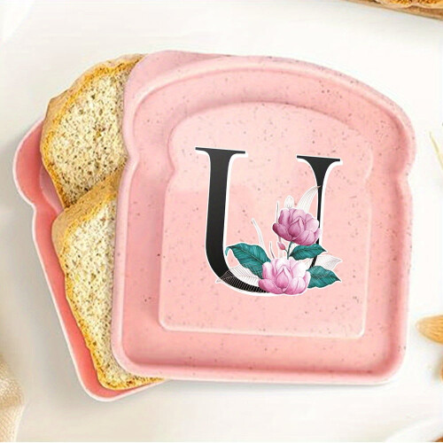 DEKAXID Tragbare Brotdose mit Deckel (1 Stück) 2