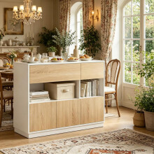 Großzügiger Flur Schrank,Kommode Schrank, Aufbewahrungsschrank,Küche Sideboard