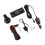 3 Camera Dash Cam 1080P 2 Inch Screen Dashcam Black Driver Recorder 3
