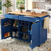 Moderne Kücheninsel(1024592cm), Küchenschrank, buffetschrank, Speisewagen mit Holzmaserung, buffetschrank, Multifunktionale Esstis