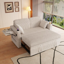 Modernes Multifunktions sofa,, Schlafcouch mit Schlaffunktion,Modernes Multi Doppelsofa mit verstellbarer Rückenlehne, mit Getränkehalt